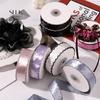 DIY Bow Satin Fabric Ribbons Gift Box Bouquet Tape Ribbons Hair Accessories Dot Lace Ribbon  Gift