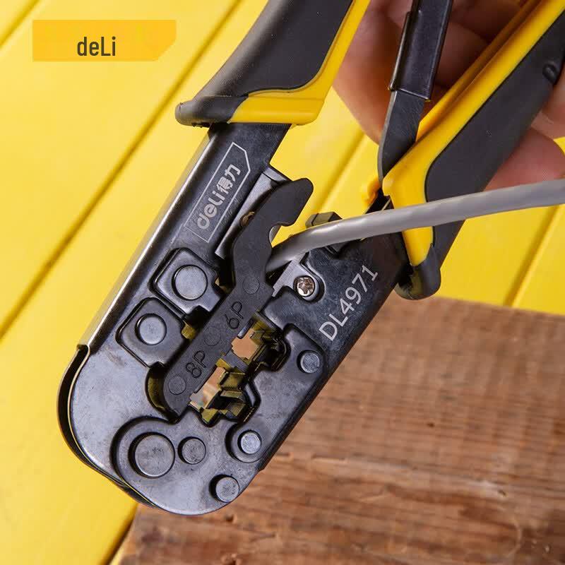 Deli Ratchet Network Crimping Tool