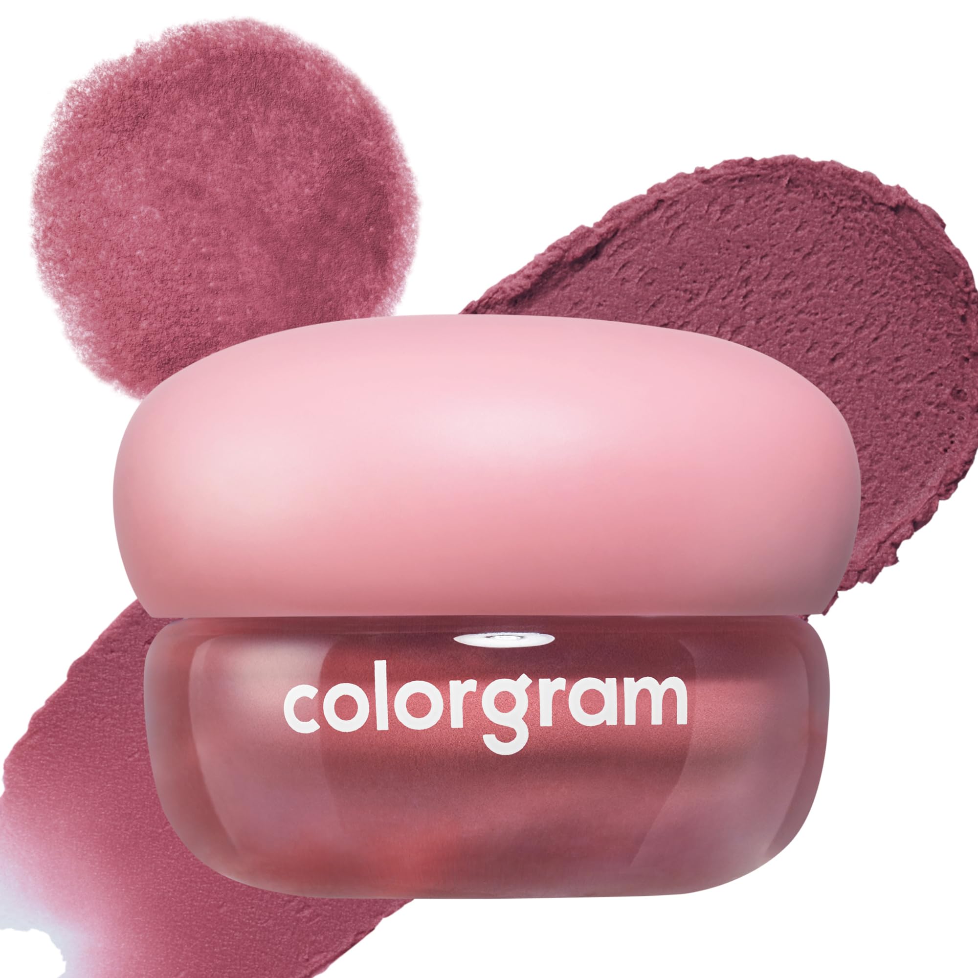 

COLORGRAM Tinted Blur Jam Lip & Cheek Soft, close-fitting blur, easily blurred with your fingertips Lip tint, Korean makeup 03 Hazel Pink