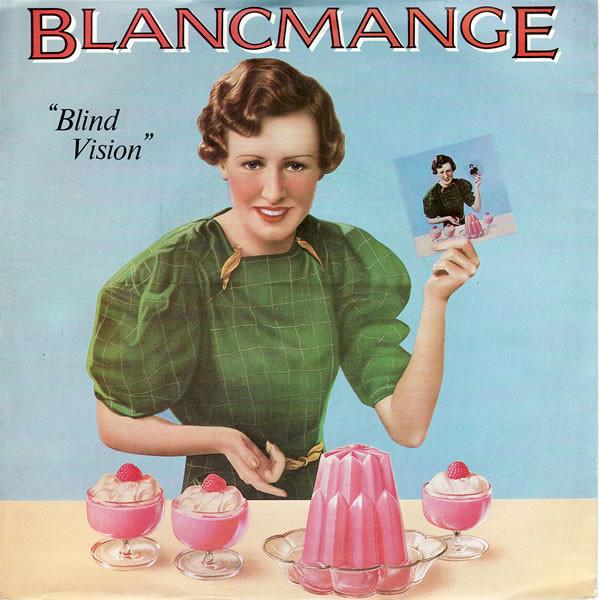 7inch Record BLANCMANGE - Blind Vision BLANC5 London Records 1983 UK Pop Used