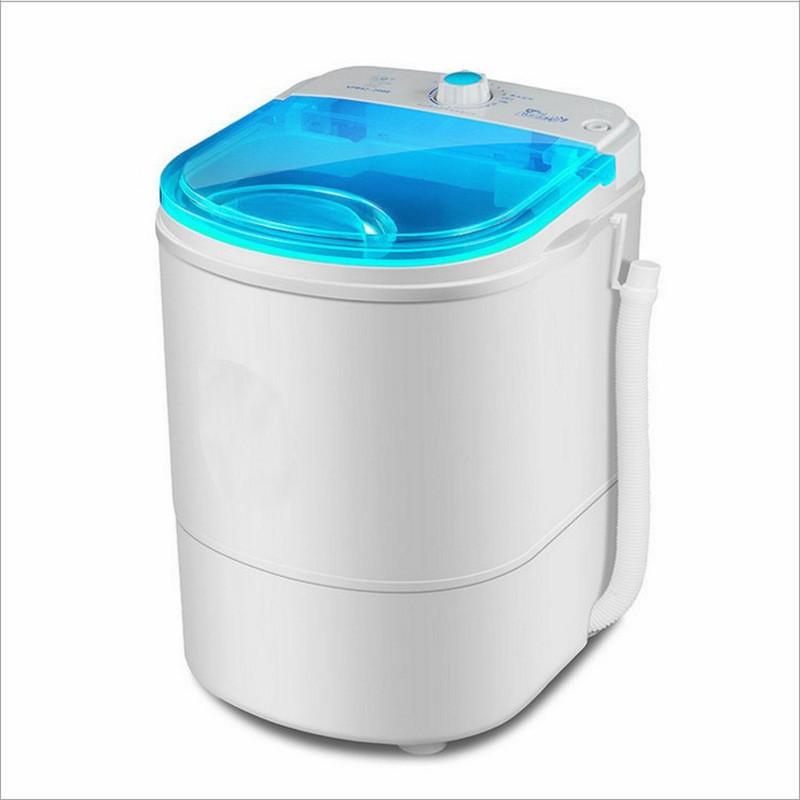 Small Household Mini Washing Machine Dormitory Elution Integration Machine Blue Light Sterilization Cleaning Equipment