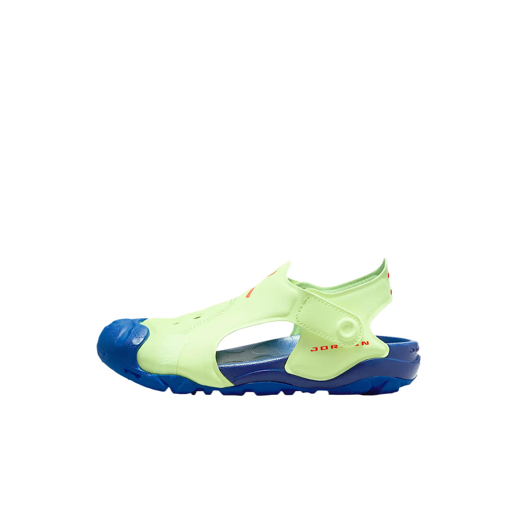 Сандалии Air Jordan OTDR PS Barely Volt Детские сандалии Зеленый Game-Royal Инфракрасный-23 HV8552-700 29.5
