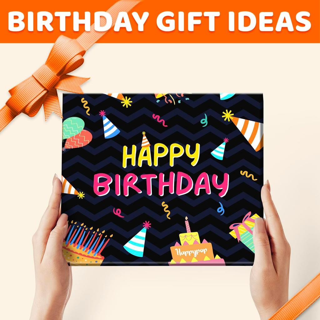 HAPPYPOP Birthday Gift Ideas for Kid - Socks for 4-6 10-12 Year Old Boy, Funny Sock for Son