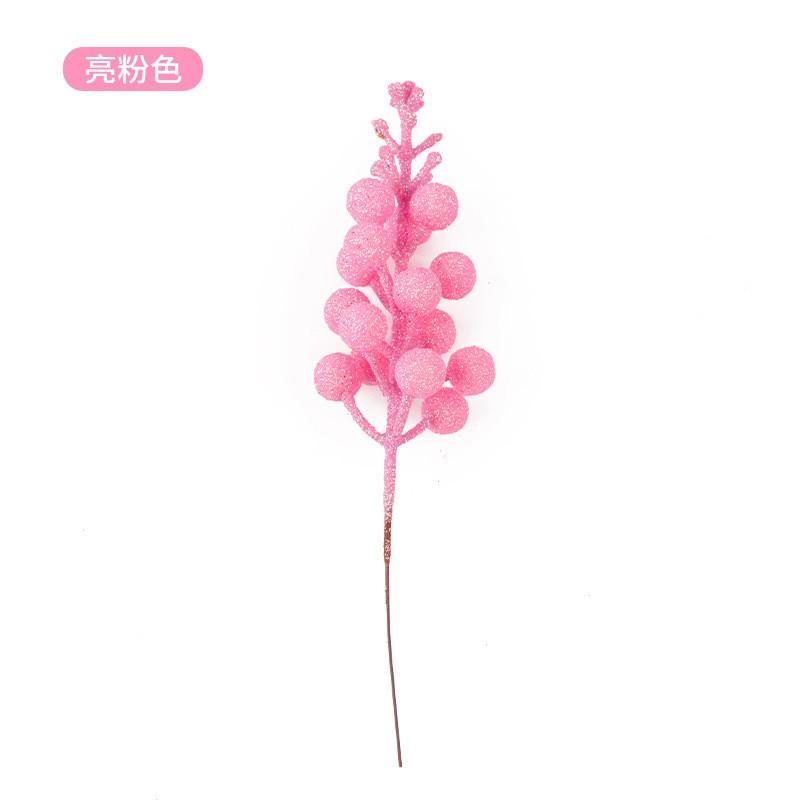 Plastic Christmas Flower Decorations Tree Ornamentation Festive Holiday Party Home Xmas Decoration Supplies