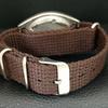 VINTAGE SEIKO 5 AUTOMATIC 7006A JAPAN MENS MAROON COLOR DIAL WATCH a708518-1