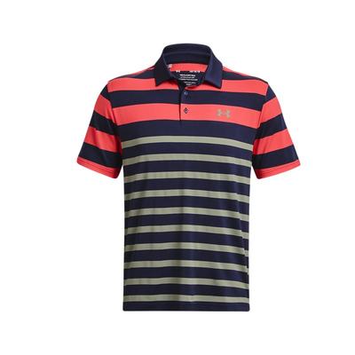 Playoff 3.0 Gestreiftes Golf-Poloshirt Herren Tops Dunkelblau 1378676-416