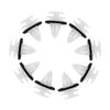10PCS Door Trim Panel Retainer Clip Rivets Plastic For Nissan March K12 Avenir W11 NV200 M20 Patrol Y61 Prairie M12 Expert VW11
