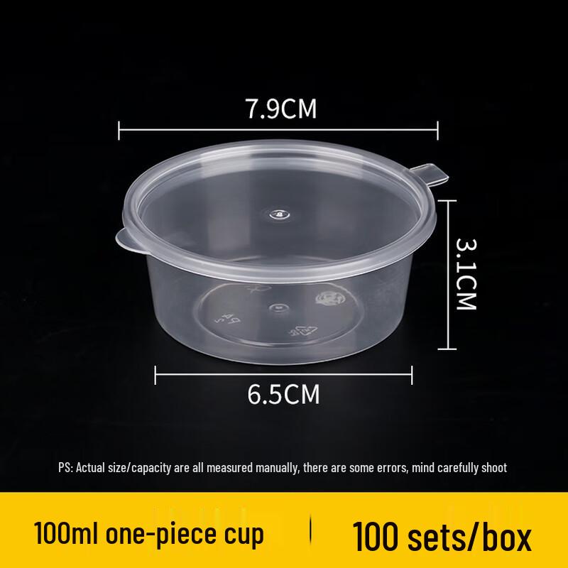 Disposable Sauce & Dip Container Set