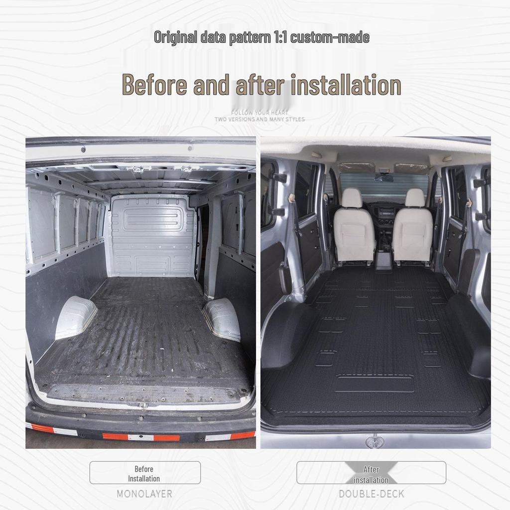 Covorașe Auto TPE Acoperire Completă pentru Wuling Hongguang V - Accesorii Durabile pentru Cabină și Portbagaj