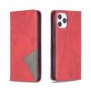 Applicable To iPhone16E Prismatic Mobile Phone Leather Case 17Pro Cowhide Pattern Protective Case 14plus Two-color Splicing S25