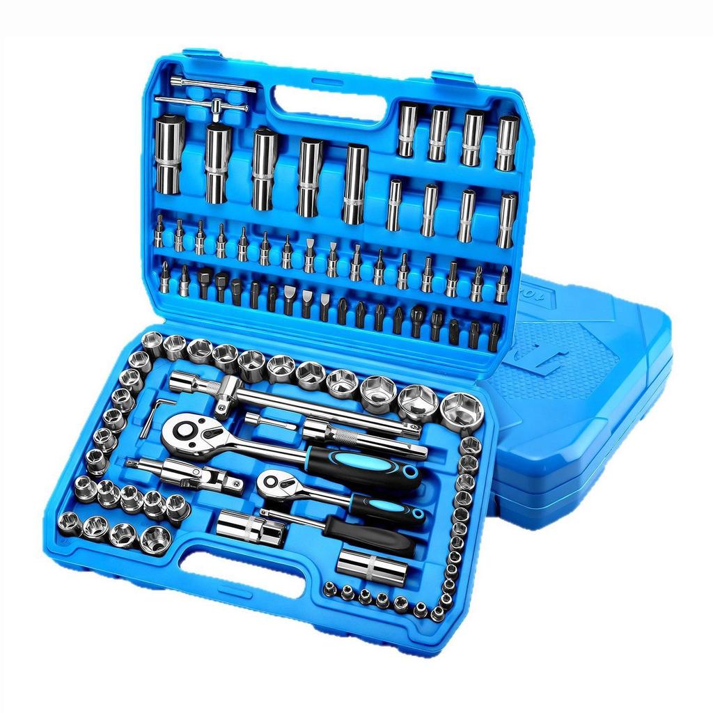Kompaktowy zestaw kluczy nasadowych samochodowych do naprawy samochodu