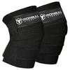 Iron Bull Strength Knee Wraps Elastic Knee and Elbow Support Compression for Gym Workouts Knee Straps for Squatting (Pair) - 80" & - Weightlifting,