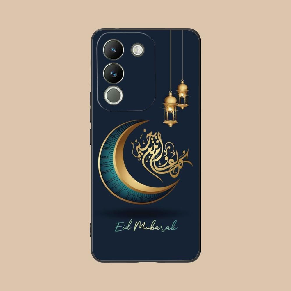 Eid Mubarak Mobile Phone Case for VIVO V60 V50 V40 V30 V29 V27 V25 V23 Pro Lite 5G Colorful Printing Cover Luxury Cellphones
