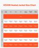 VEVOR Heated Jacket for Women with 7.4V Battery, Soft Shell Electric Heating Coat