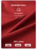 Couple's Wine Red Cotton Pajamas Set - Wedding & Festive Home Wear for Spring & Autumn