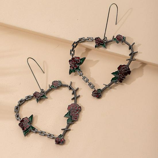 Chic European-Style Women s Trendy Large Statement Earrings