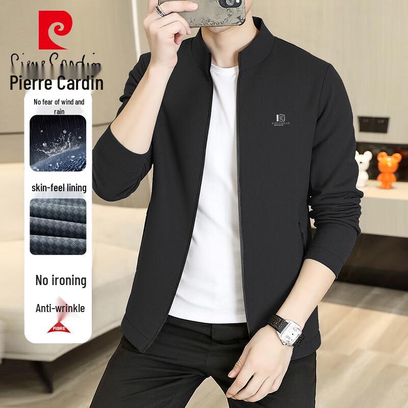 

Pierre Cardin Men s Stand-Collar Windproof Jacket XL