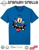 HALLOWEEN 3 Eyed Blue Monster T-Shirt Kids Funny Fancy Dress Horror Costume Gift