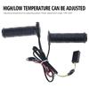 Heating Handles 4 Gear Heat Levels 12V Motorcycle Heated Grips Universal 7/8 22mm Handlebar for ATV UTV