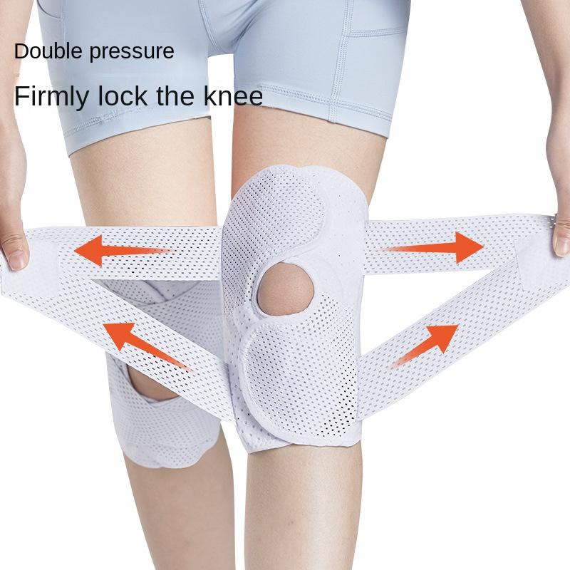 Knieschoner, Dünn, Atmungsaktiv, Sommer Meniskus Spezialschutz bei Knieverletzungen, Feste Schutzausrüstung