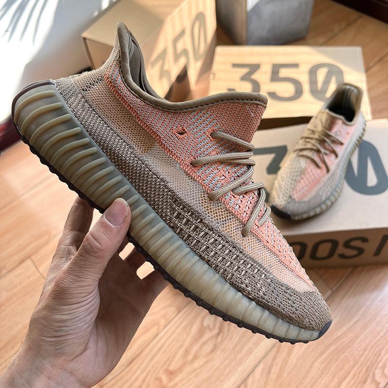 Putian coconut shoes are really explosive large size shoes 350 black gypsy stars breathable casual men's and women's sports shoes running sports shoes