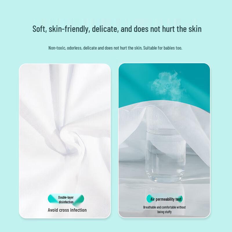 Disposable Travel Bedding 4-Piece Set