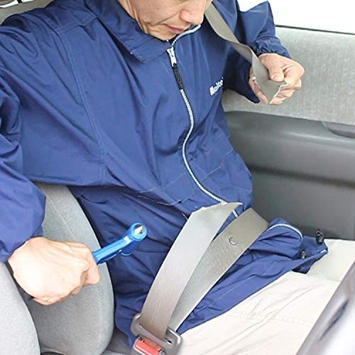 Meltec FT-16 bilredningshammer med bilbeltekutter for nødevakuering Meltec glassknusing, vannnedsenkning, ulykker, etc.