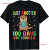 Just Anotter 100 Days Of School Cute Otter Lover Teacher Kid T Shirt Vintage Washed Fashion Comfortable Breathable