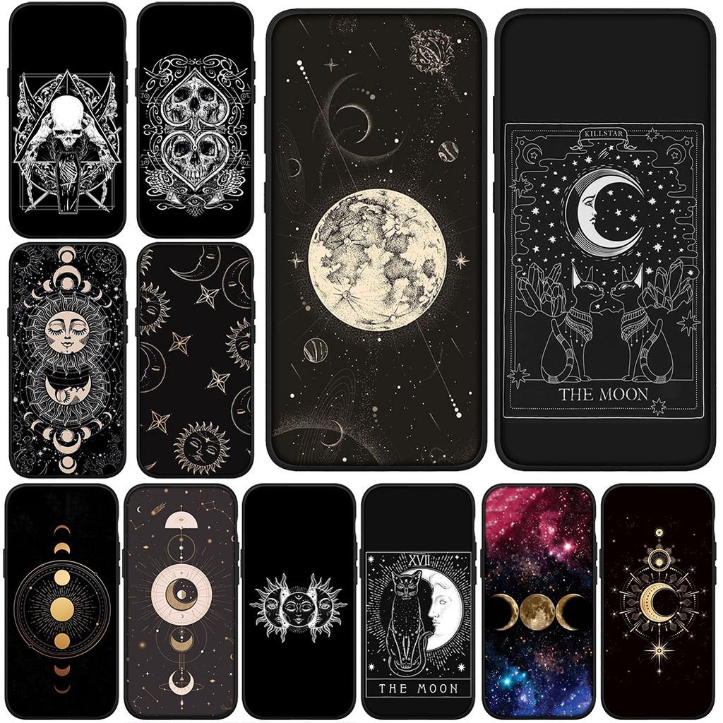 Witches Moon Tarot Mystery Totem Divine Witch for OPPO A40 A80 A60 A38 A79 A15 A16 A17 A18 A58 A78 A57 A53 A40M 4G 5G Phone Case