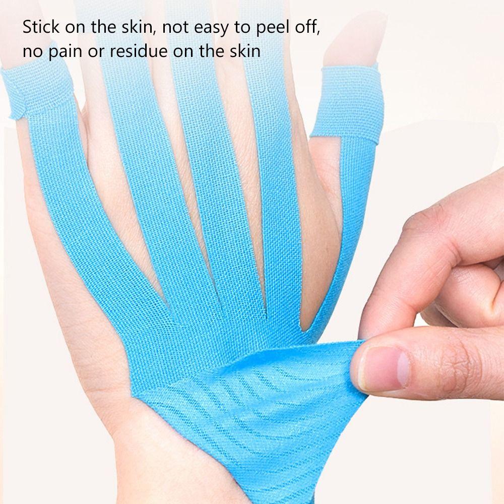 10pcs Black Skin Blue Esports Muscle Patch Cotton Material Muscle Energy Patch  Sports Protection