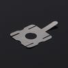 T-Shape Nickel Plated Steel Battery Connection Lead-Out Sheets for 18650 Power Lithium Batteries - 10 Pieces
