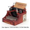 Vintage Typewriter Music Box with Drawer Wind Up Dynamic Typewriter Musical Box for Home Table Desk Decoration YL2021