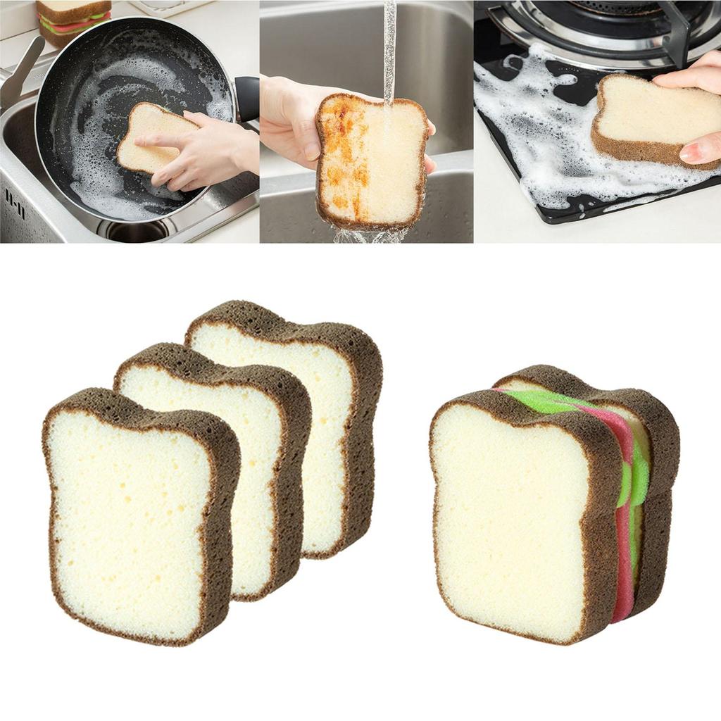 Sponge Scourers Cleaner Kitchen Accessories Household Cleaning Wash