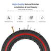 Ulip 8.5*2(50-134) Solid Tire with Red Circle for VSETT 9 & 9+ / ZERO 8/9 / Inokim Light 2 Scooters