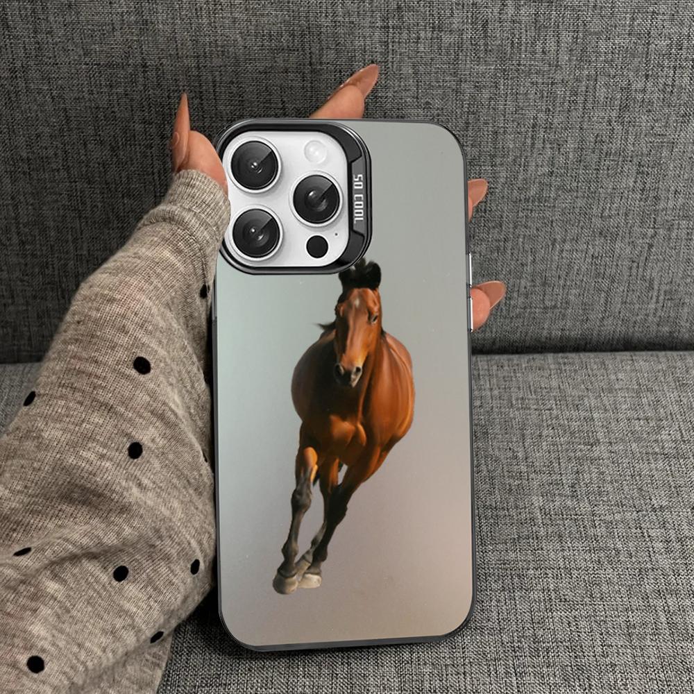 Frederik The Great beauty horse Phone Case For iPhone 16 15 14 13 12 11 Pro Max X XR XSMAX 8 7 Plus Matte Shockproof Back Cover