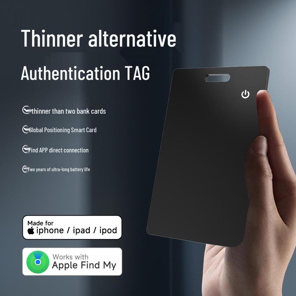 Ultra-Thin Card-Style Waterproof Anti-Lost Device for Backpack, Wallet, or Bicycle—A Global Precision Locator Alternative To Apple.