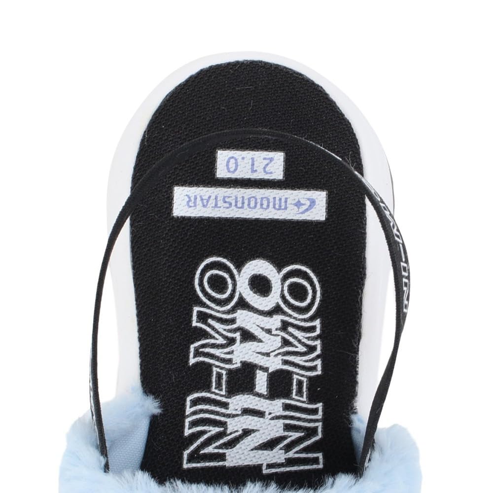Moonstar NM J109 2E Girls' Sandals, Sax, 19.0 cm,