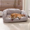 Pet Sofa Bed All Seasons Pet Bed with Widen Sleeping Area Pet Couch with Removable Washable Cover Anti-slip Bottom for Cats Small Medium Dogs