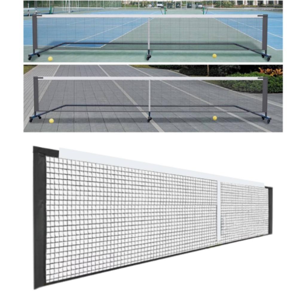 Pickleball Net - Mobile Professional Adjustable Portable Training for Parks, Outdoor Sports,