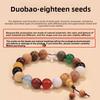 Lingyin Mountain 18-seed Bracelet, Holding the Natal Year Star and Moon Bodhi Buddha Beads, Enlightenment Bracelet, Chinese Feng Shui Bracelet.