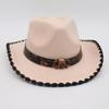 Niche Design Top Hat, Four Seasons Tibetan Ethnic Style Dancing Jazz Hat, Stage Travel And Vacation Sunscreen Sun Hat