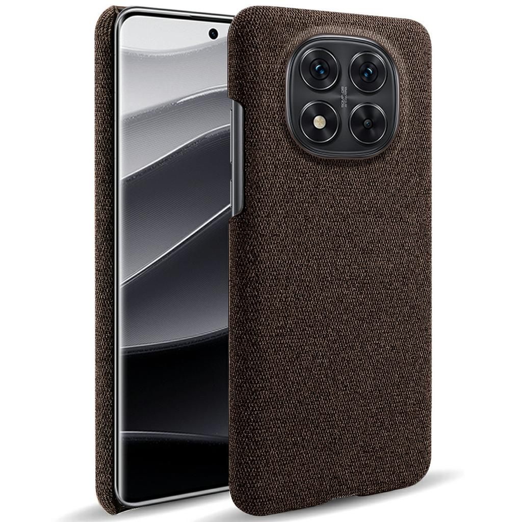 For Xiaomi Redmi Note 14 Pro 5G/Poco X7 5G Phone Case Cloth Texture Anti-Scratch Protective PC Back Cover