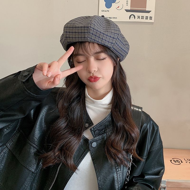 Damenhüte Neue Ankunft Modischer Vielseitiger Baskenmütze Damen Künstlerhut Minimalistische Elegante Kopfbedeckung