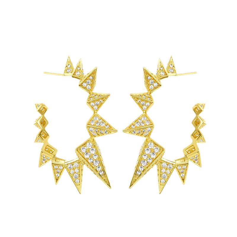 925 Silver Ear Needle Vintage Sun Hoop Earrings for Women Punk Hip Hop Sun Flower Big Earrings Fashion Jewelry Gifts