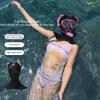 Swiming Diving Facekini Uv Sun Protection Full Face Mask Head Neck Cover Face Elastic Swim Cap For Diving Water Sports Wear