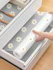 1 Roll Shelf Liner For Kitchen Cabinets EVA Waterproof Fridge Pad Cupboard Mat Easy Placemats Non-Adhesive Drawer Liner