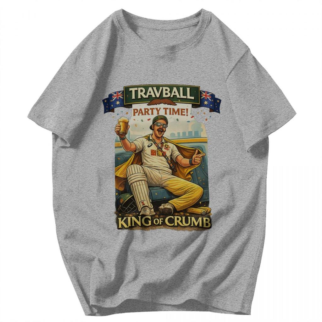 Men T Shirt Travball Travis Head Trendy Idea Y2K Graphic Anime Unisex Clothing T Shirts
