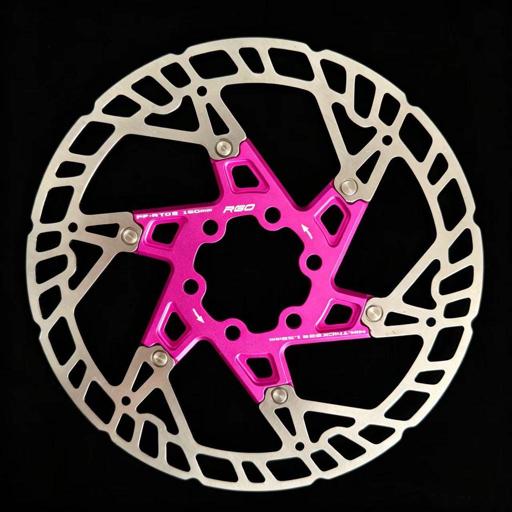 RGO Ultra-Light 160mm Six-Bolt Floating Mountain Bike Disc Brake Rotor