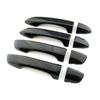 For Volkswagen VW Tiguan 2017-2024 Door Handle Cover Decoration Carbon Fiber Color Modify Refit Chrome Trim Protection Sticker