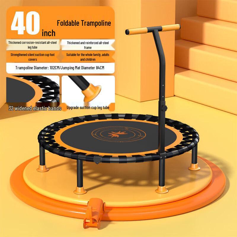 WEZHO Foldable Kids Trampoline